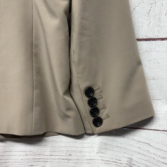 Eddie Bauer tan pumice blazer jacket size 10 - Picture 14 of 15